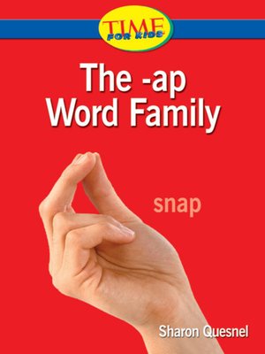 cover image of The -ap Word Family